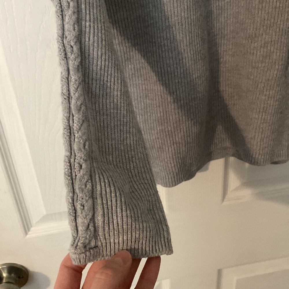 Talbots sweater | gray - Picture 2 of 8